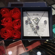 Rose box diamond cut luxury set