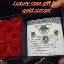 ROSE BOX- 18K GOLD PLATED LUXURY SET