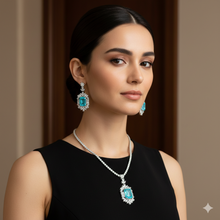 Turquoise luxury set box packed