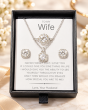 The square diamond impression luxury set