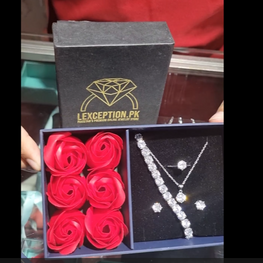 Flower box diamond impression set