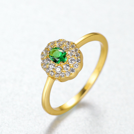 THE GREEN NEST ORIGINAL 925 SILVER RING