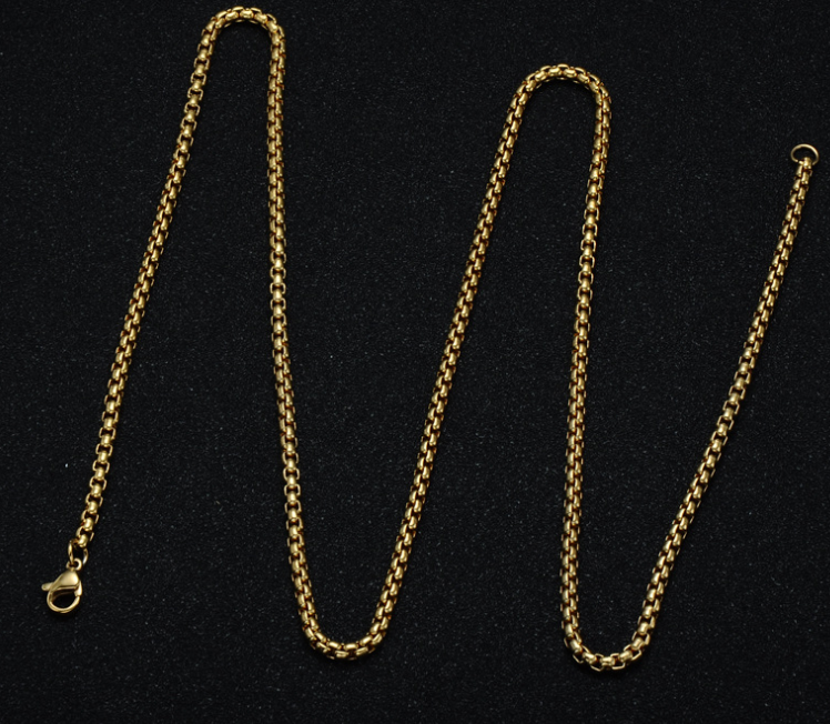 Men Box Chain with Special Gift note