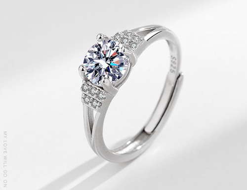 Original 925 sterling silver (chaandi) adjustable ring!