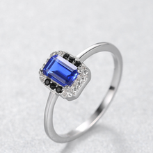 NEBULA BLUE 925 sterling silver (chaandi) ring!