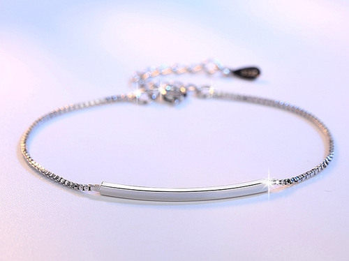 HIGH QUALITY PLATINUM PLATED ZIRCON BRACELET