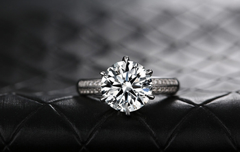 The engagement look perfect diamond cut luxury quality ring for her