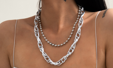 high quality choker necklace set layered