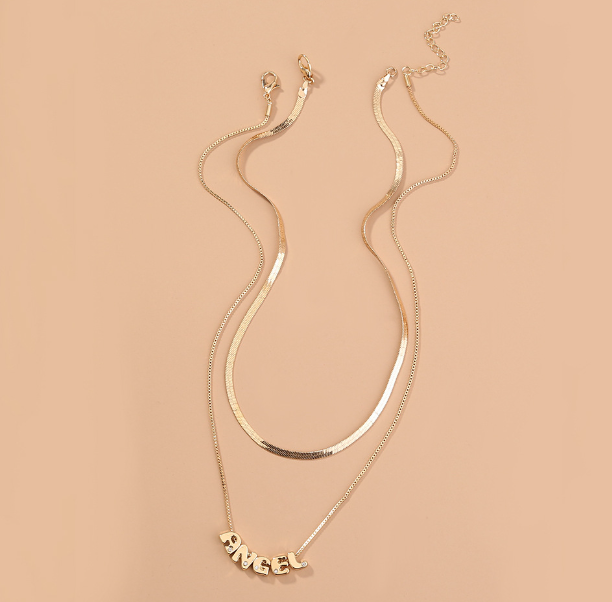 BLESSED ANGEL CHOKER SET OF 2