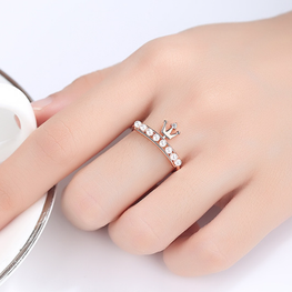 The crown luxury Original 925 sterling silver (chaandi) ring!