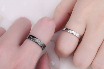 high quality couple rings both rings adjustable!