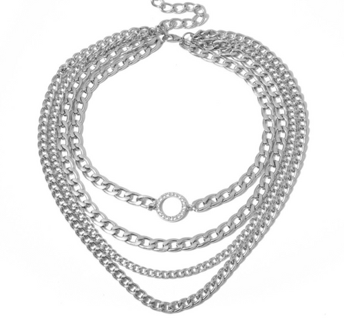 high quality choker necklace set layered