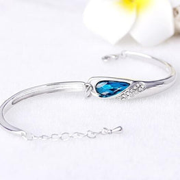 PLATINUM PLATED ZIRCON BRACELET - Lexception