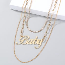 chic wear choker necklace set