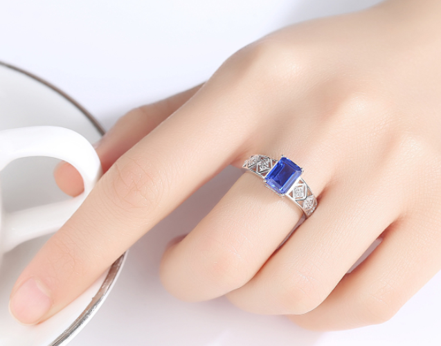 Galaxy turquoise Original 925 sterling silver (chaandi) ring!