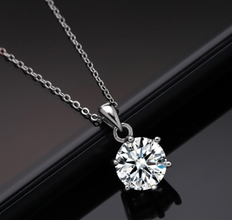 Diamond look combo deal box pendant earrings and ring best seller!
