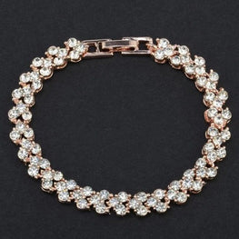 ROSE GOLD PLATED ZIRCON BRACELET - Lexception