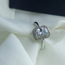 The Diamond Cut Luxury platinum plated ring