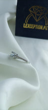 Diamond Look Luxury platinum plated ring