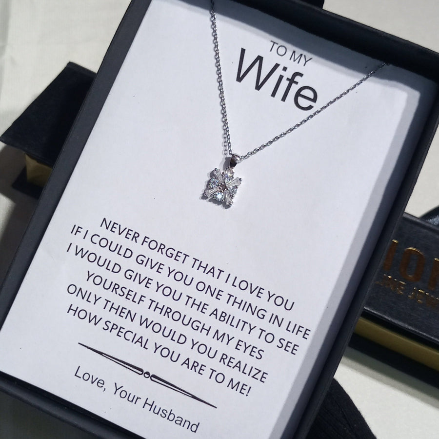 Luxury stonework pendant with chain exclusive quality and box packing