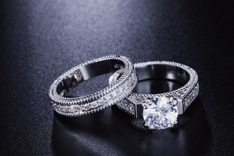 Lexception Signature KINZA HASHMI Ring set - Lexception