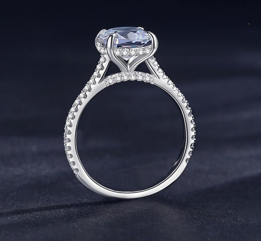 Diamond cut Original 925 sterling silver (chaandi) ring!