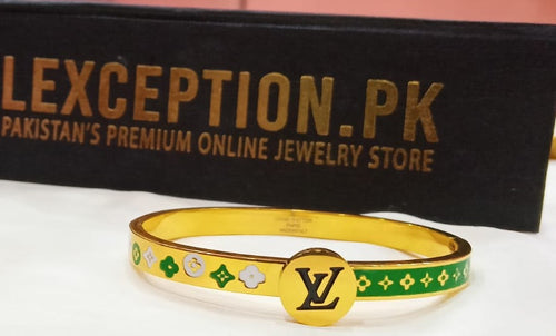 LV branded bracelet