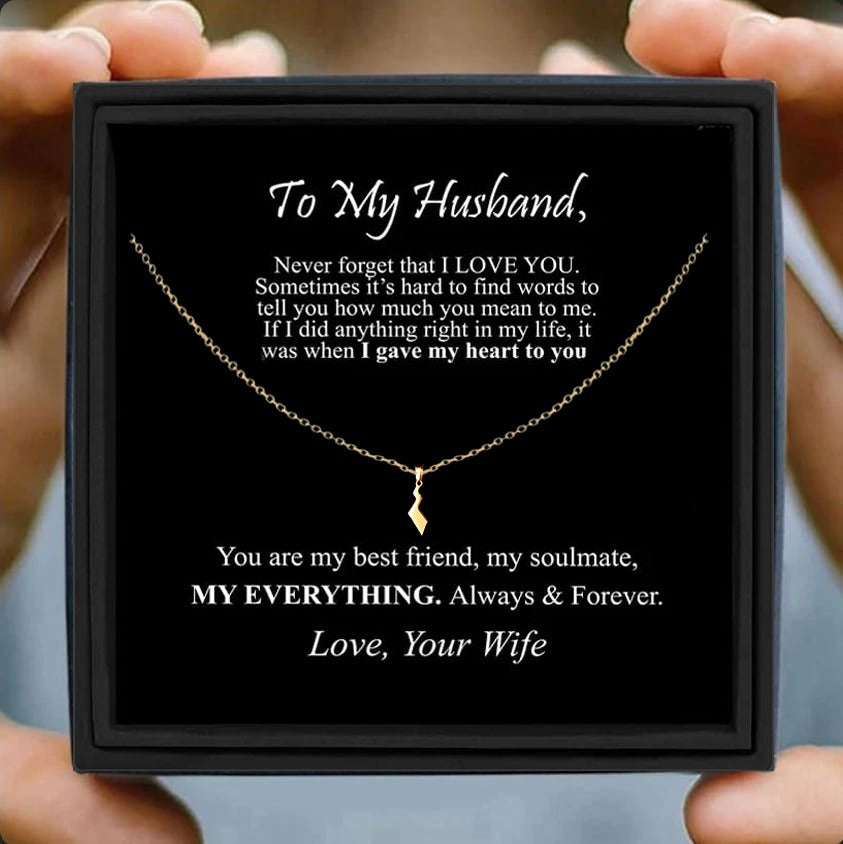 Mens Thunder Pendant with Special note