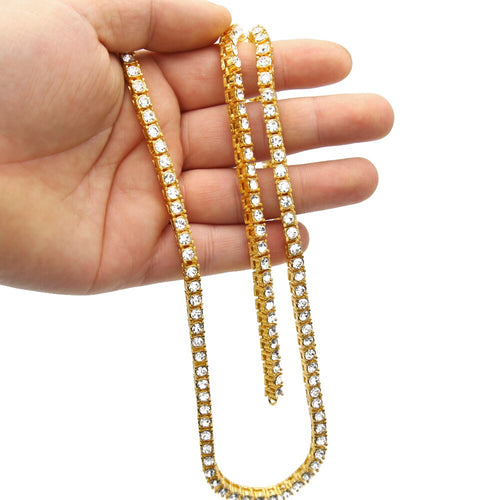 Mens exclusive cuban gold plated chain