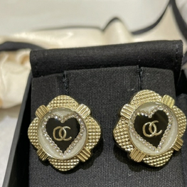 CHANNEL BRANDED EARRINGS LUXURY