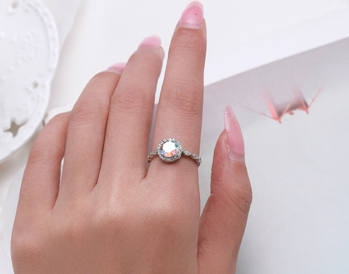 Multi shade Original 925 sterling silver (chaandi) ring!