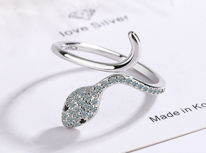 Branded luxury ring