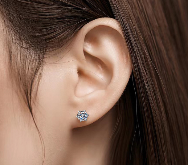 Diamond cut luxury finishing pendant chain earrings and ring set