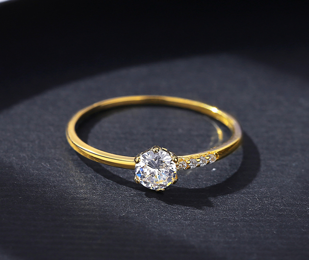 GOLD LOOK ORIGINAL 925 sterling silver (chaandi) ring!