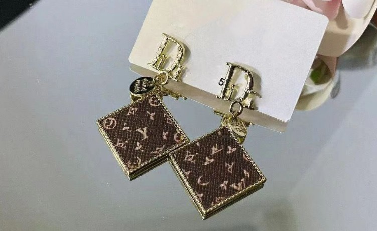 DIOR BRANDED EARRINGS LUXURY