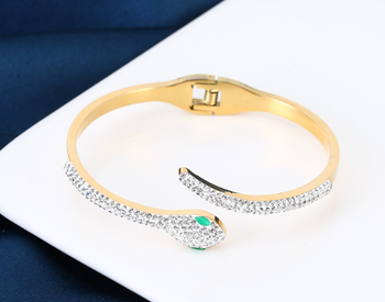 The brand look luxury quality adjustable bangle comes box packed