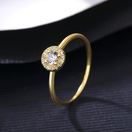 GOLD LOOK ORIGINAL 925 sterling silver (chaandi) ring!