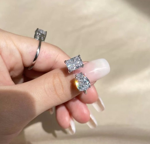 Kylie jenner  diamond cut adjustable ring exclusive gift for her