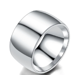Men stainless steel titanium ring - Lexception