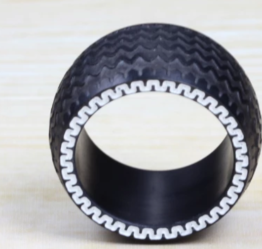 Mens titanium ring - Lexception