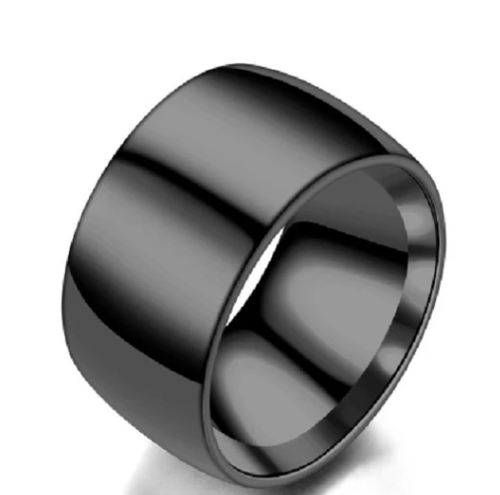 Men titanium ring stainless steel - Lexception