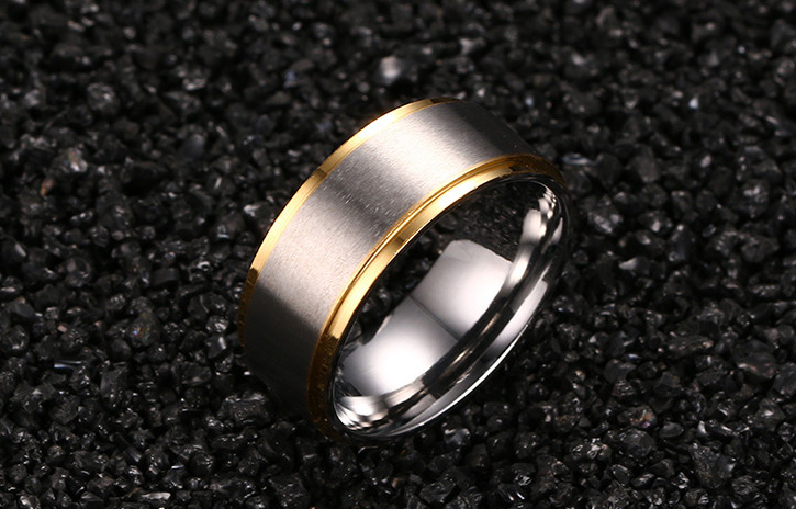 Men stainless steel ring