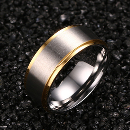 Men stainless steel ring