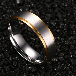 Men stainless steel ring