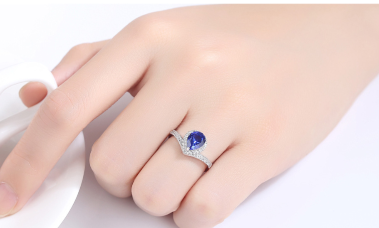 LEXCEPTION BLUE DREAM 925 SILVER RING